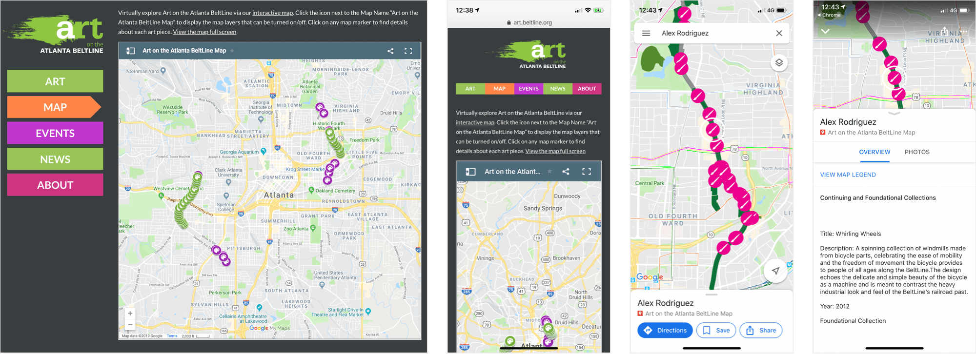 Existing Interactive Map