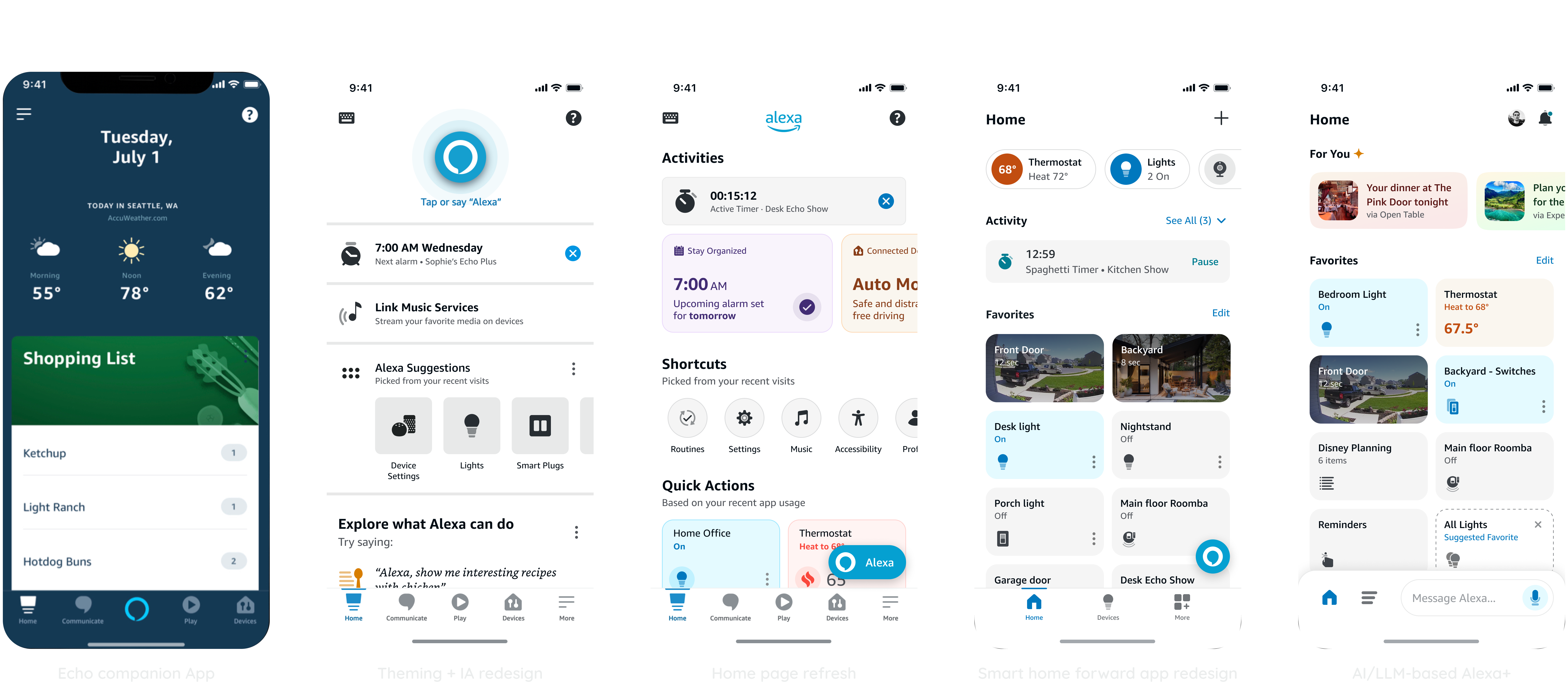 Alexa App Over Years