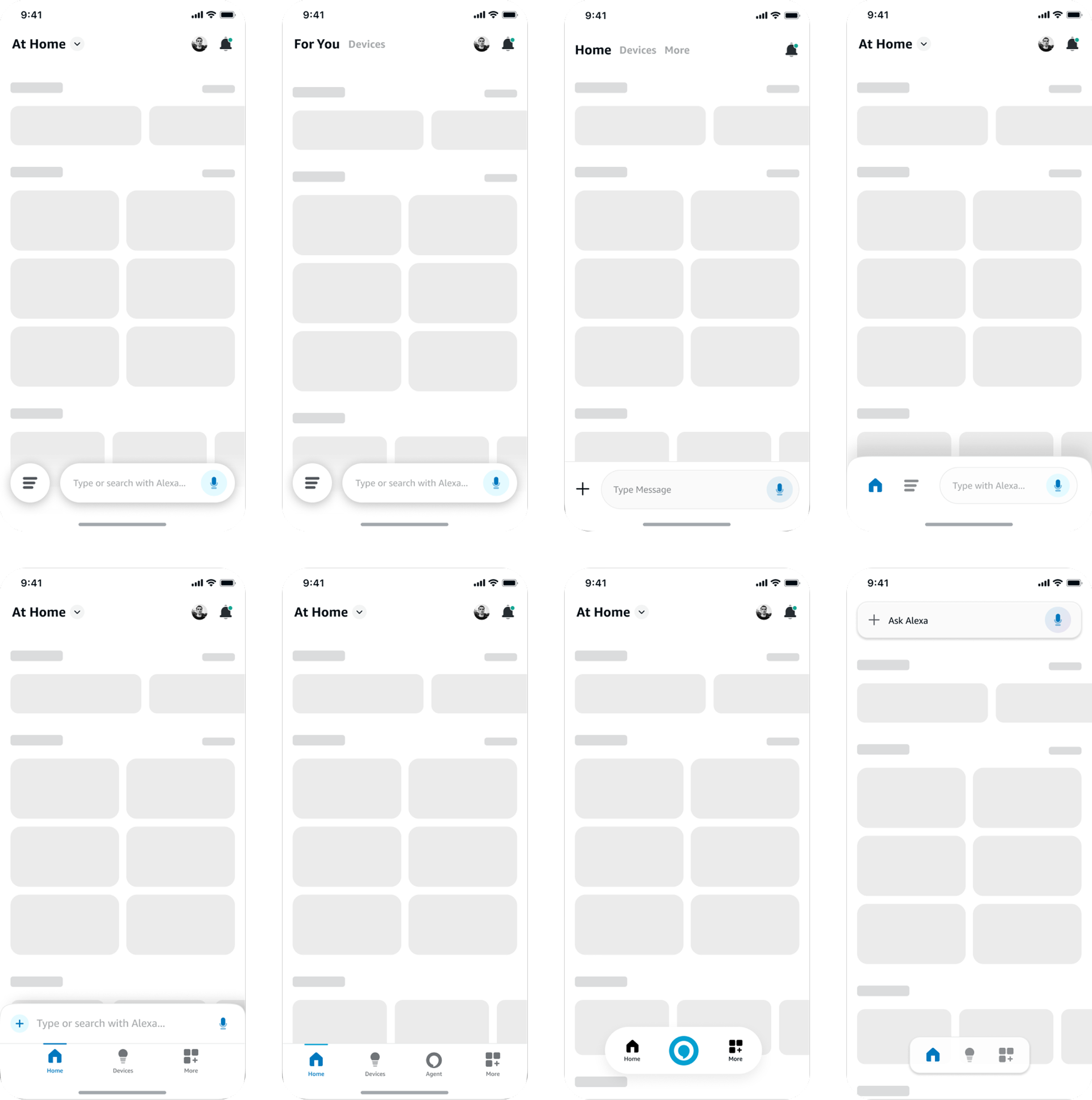 App Navigation Design Options