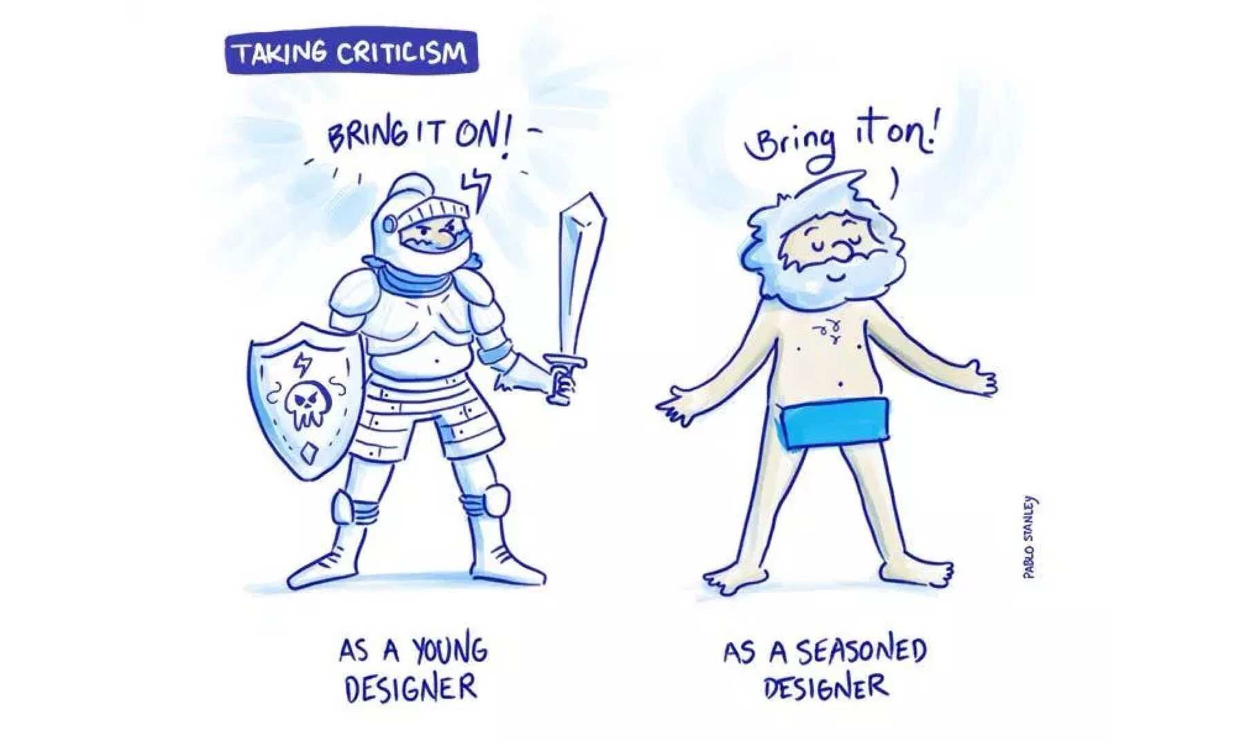 Design Critique Illustration